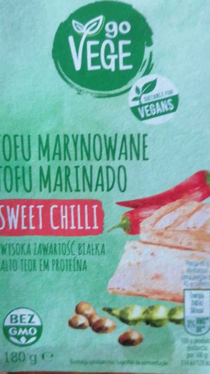 Zdjęcia - Tofu marynowane sweet chilli Go Vege