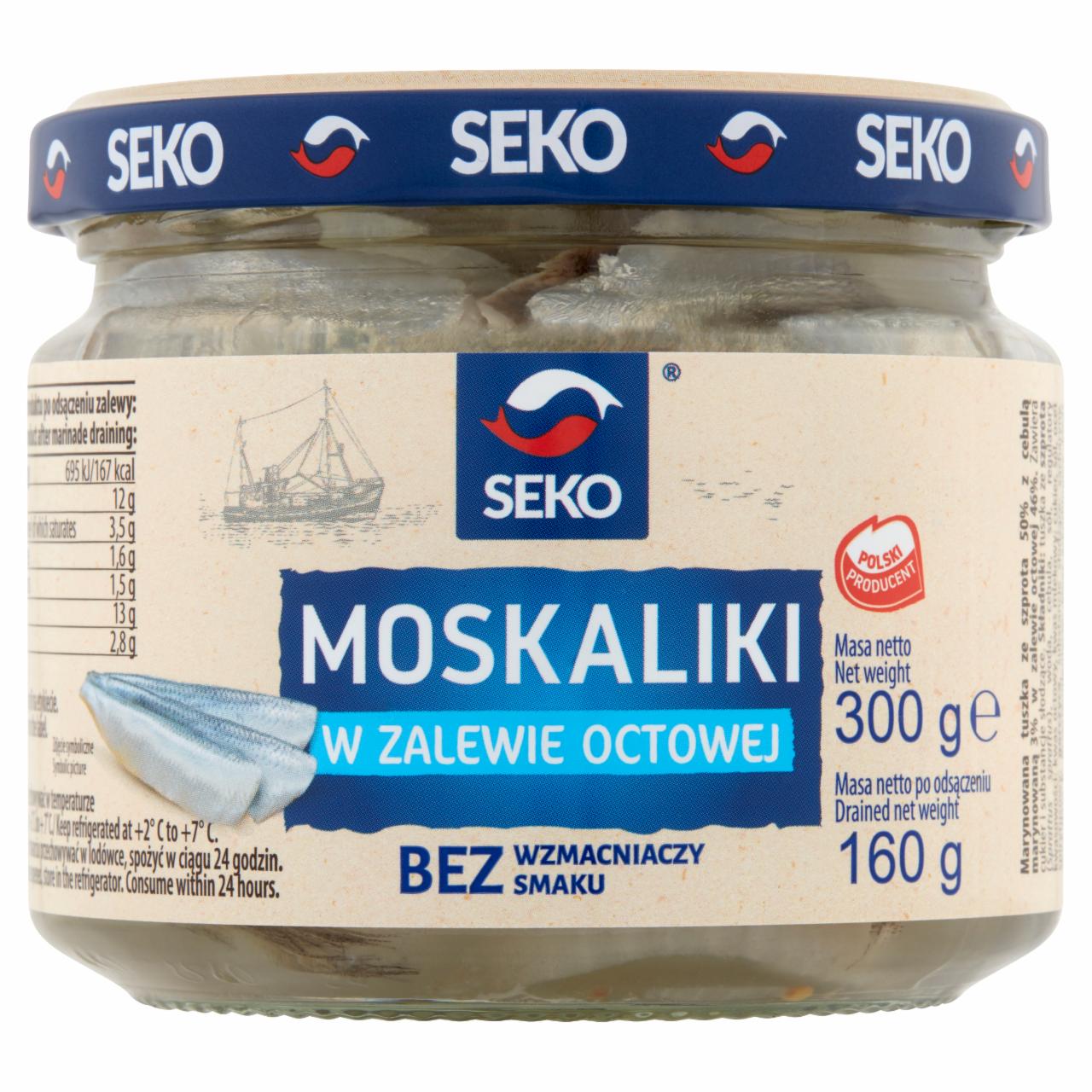 Zdjęcia - Seko Moskaliki w zalewie octowej 300 g