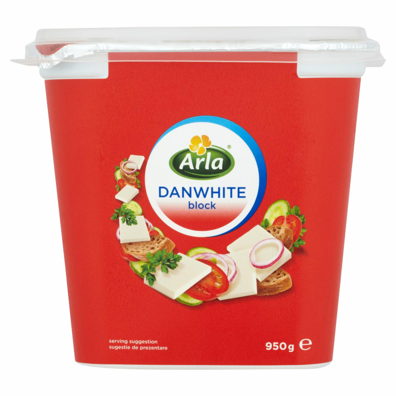 Zdjęcia - Arla Danwhite Produkt z dodatkiem tłuszczu roślinnego do sałatek w bloku 950 g