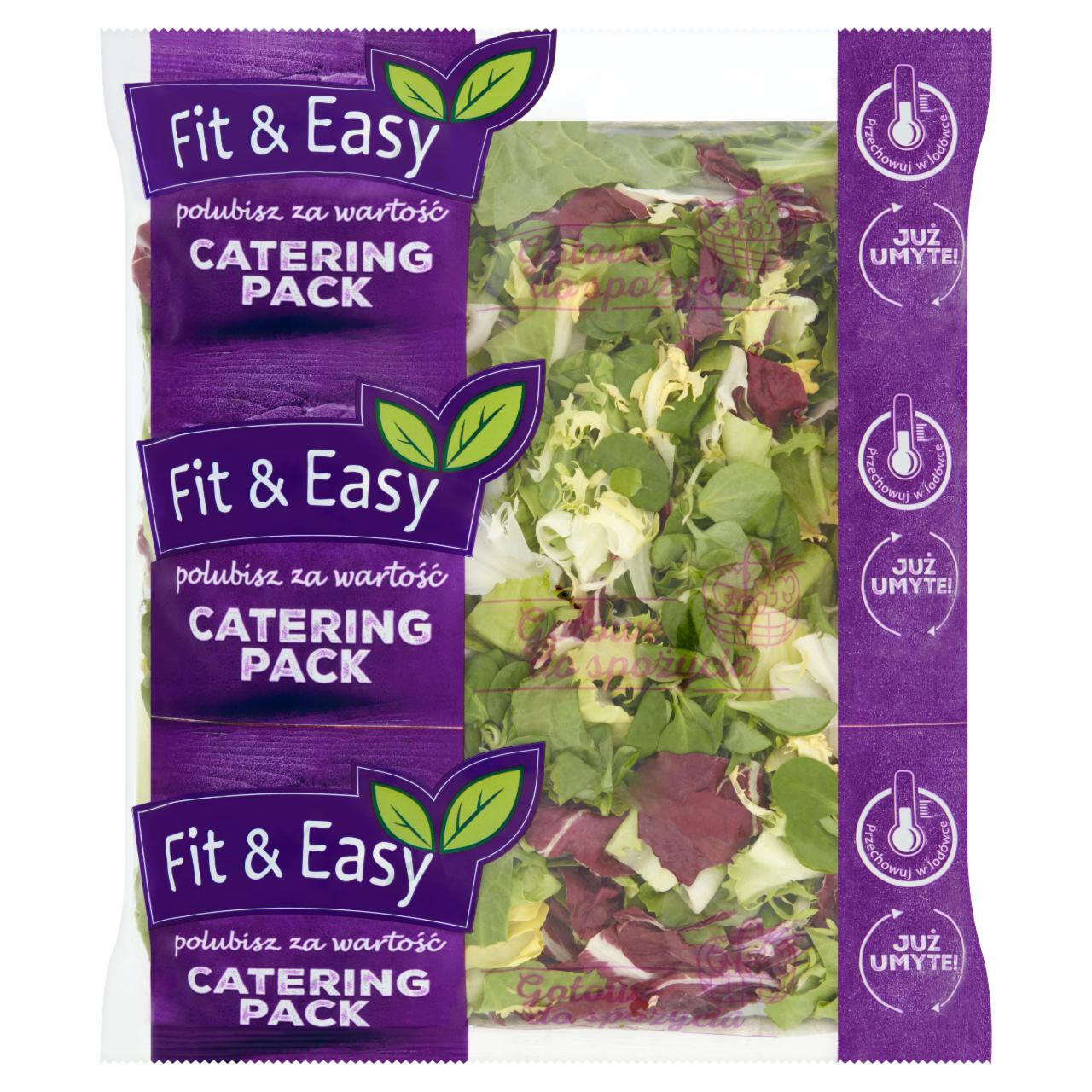 Zdjęcia - Fit & Easy Catering Pack Weekend Sałatka