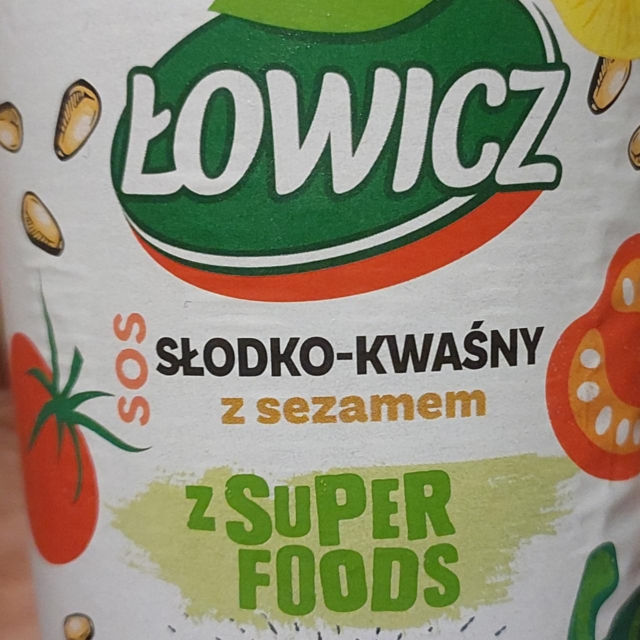 Zdjęcia - Sos słodko-kwaśny z sezamem Łowicz