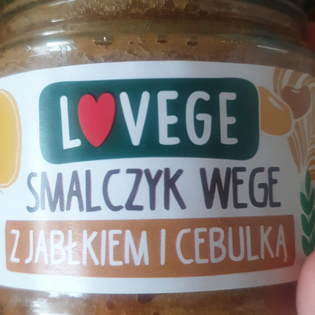 Zdjęcia - Smalczyk Wege z jabłkiem i cebulą Lovege