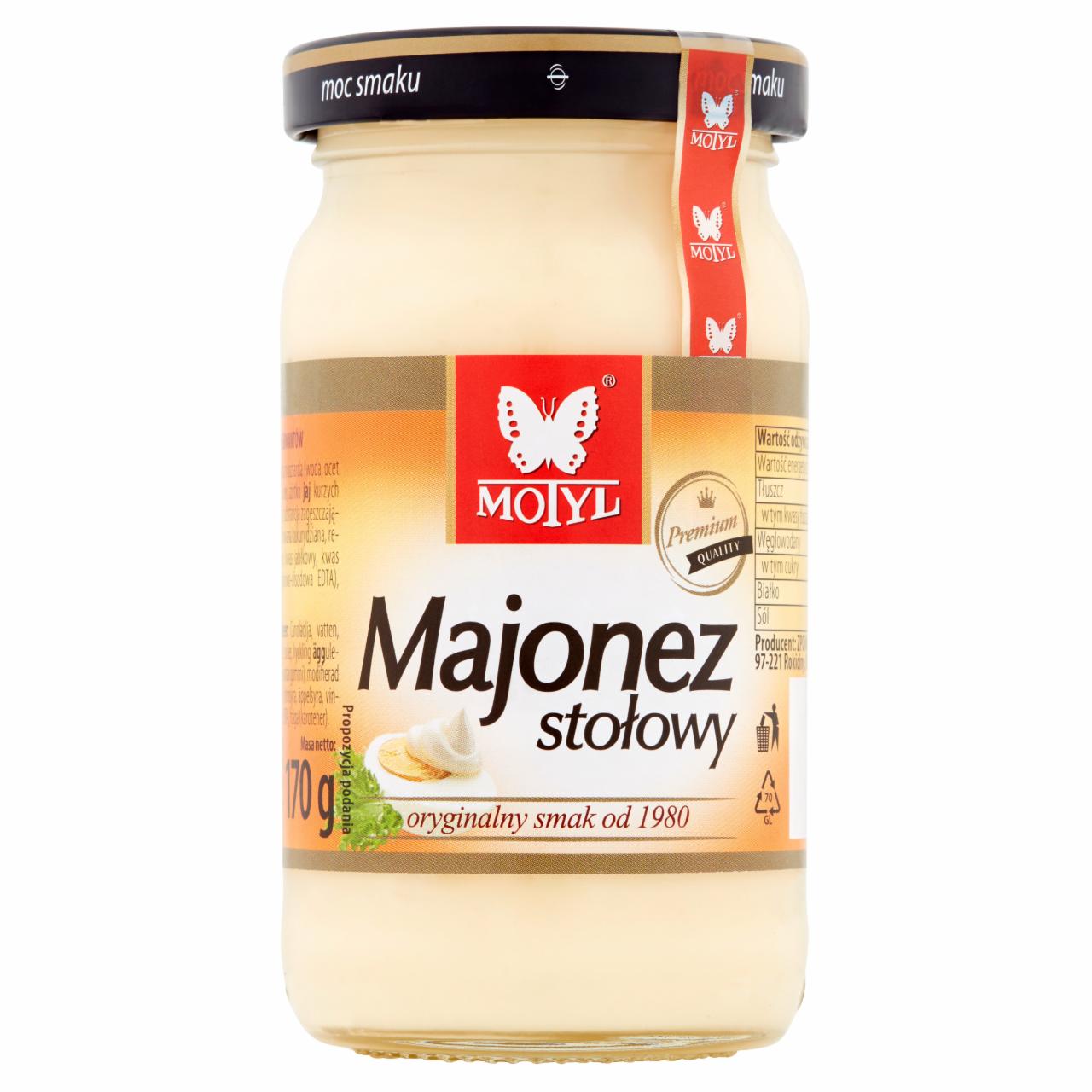 Zdjęcia - Motyl Majonez stołowy 170 g