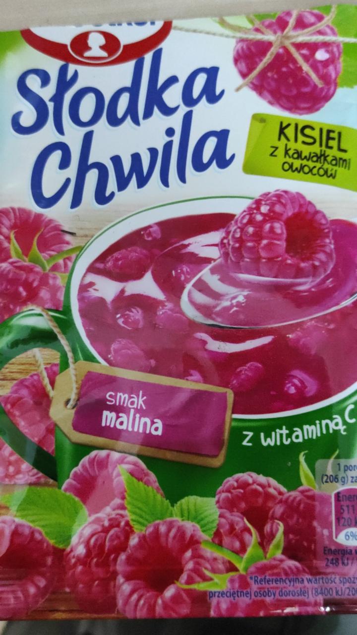 Zdjęcia - słodka chwila smak malina Dr Oetker