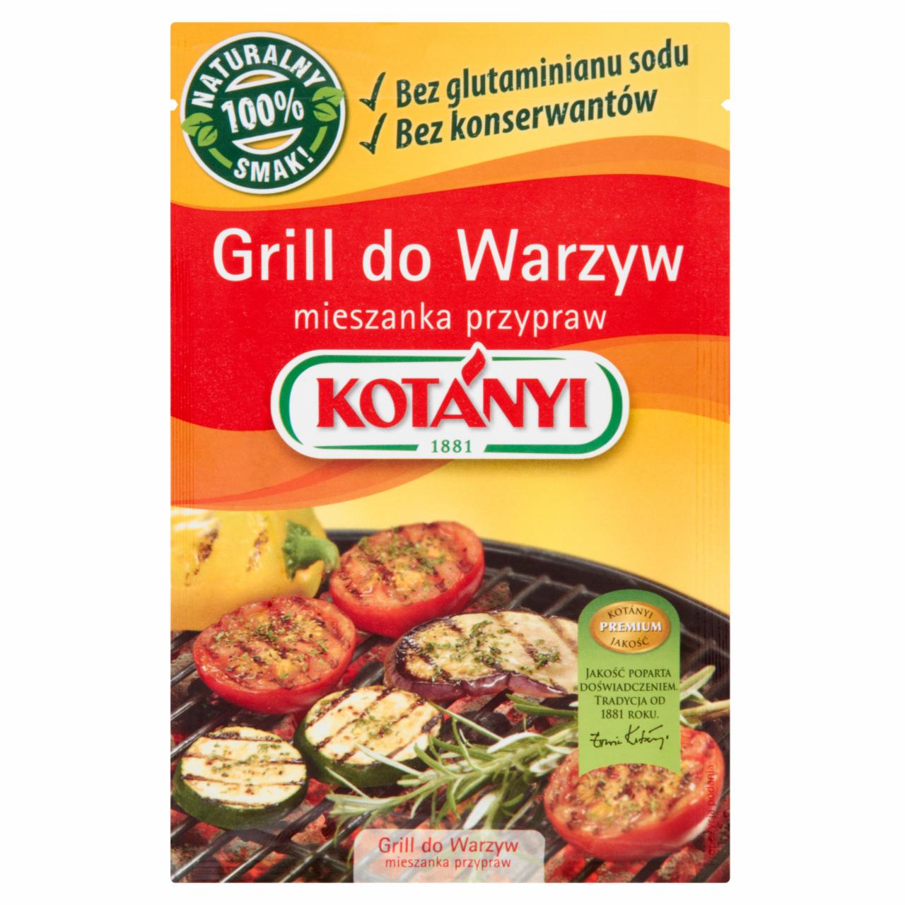 Zdjęcia - Kotányi Grill do warzyw mieszanka przypraw 30 g