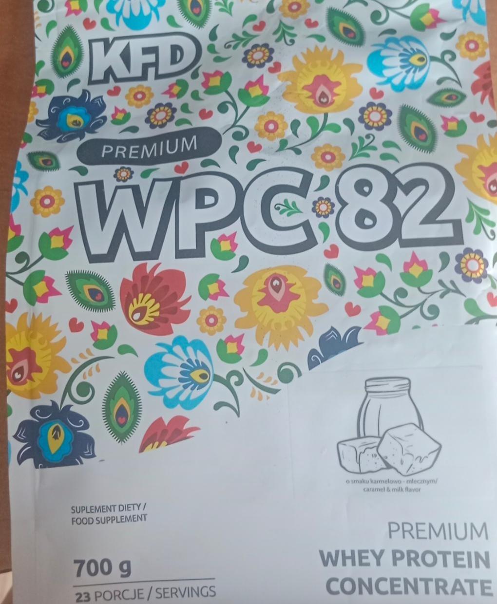 Zdjęcia - Wpc 82 o smaku karmelowo mlecznym KFD