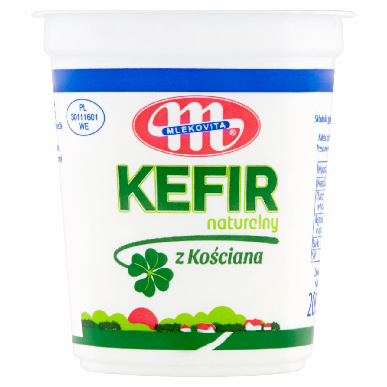 Zdjęcia - Mlekovita Kefir naturalny z Kościana 200 g