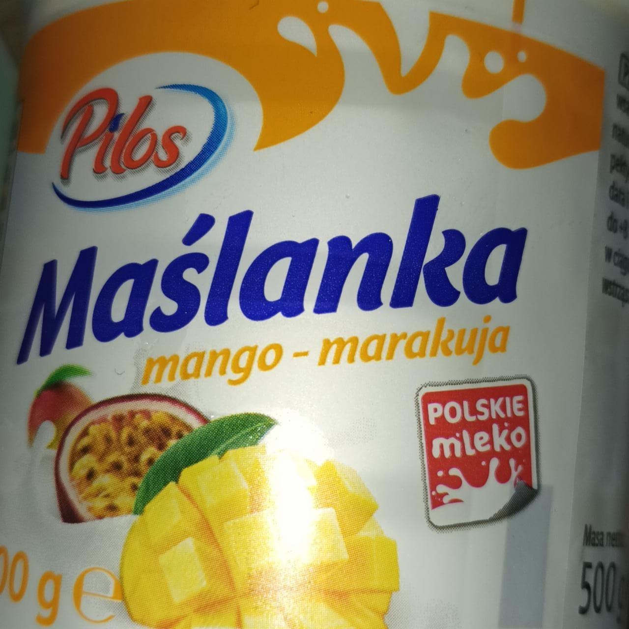 Zdjęcia - maślanka mango marakują pilos