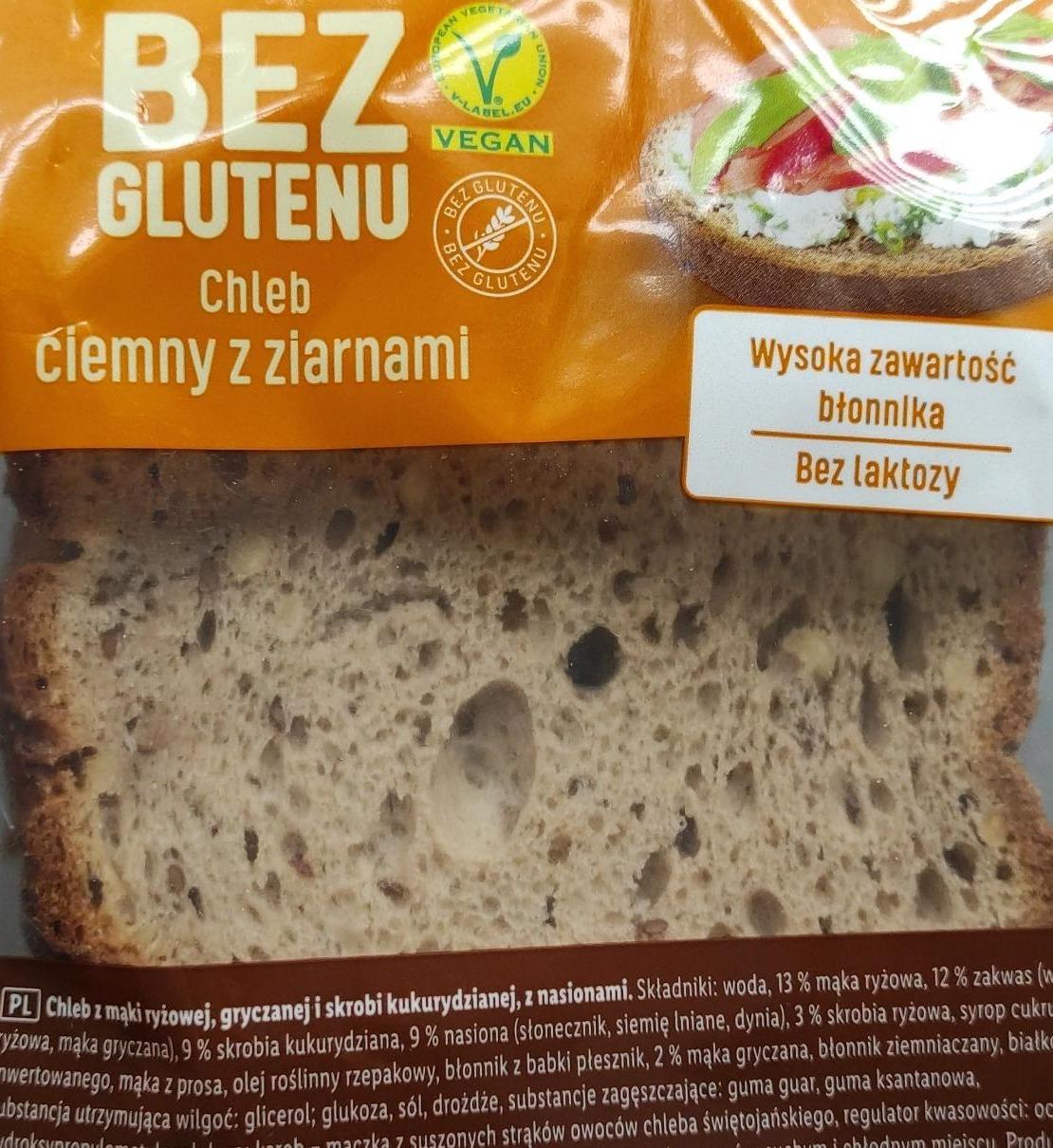 Zdjęcia - Chleb ciemny z ziarnami bez glutenu Vemondo