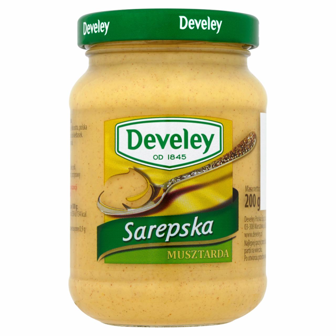 Zdjęcia - Develey Musztarda sarepska 200 g