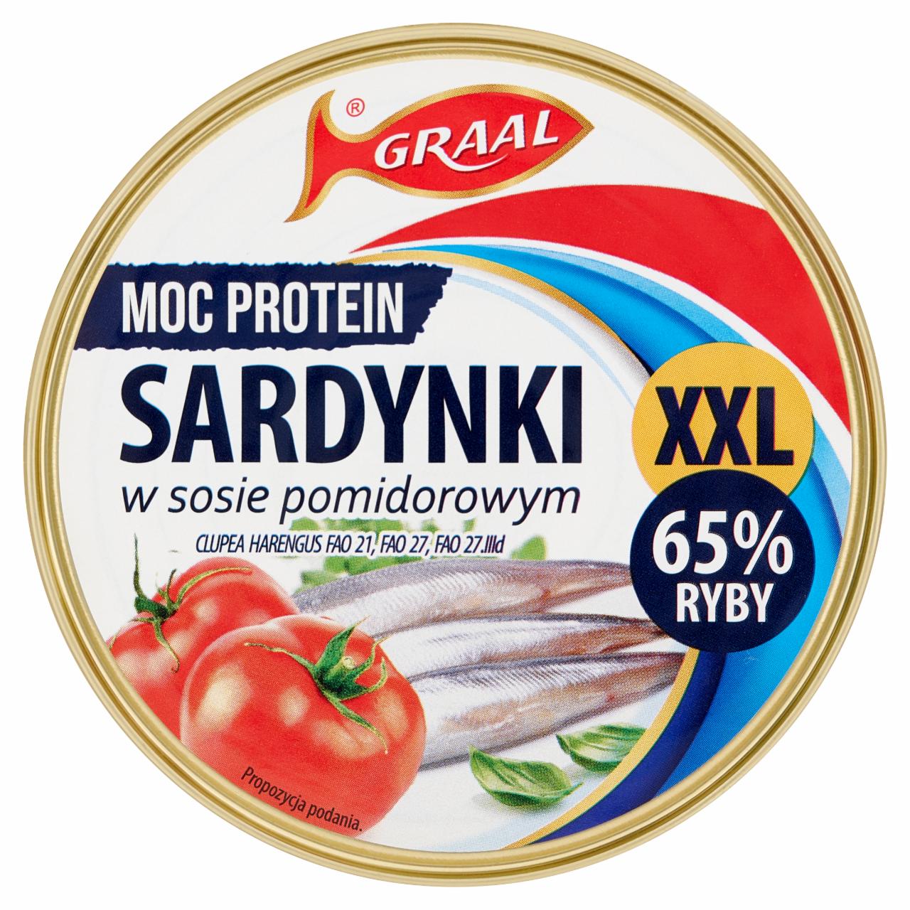 Zdjęcia - Graal XXL Sardynki w sosie pomidorowym 300 g