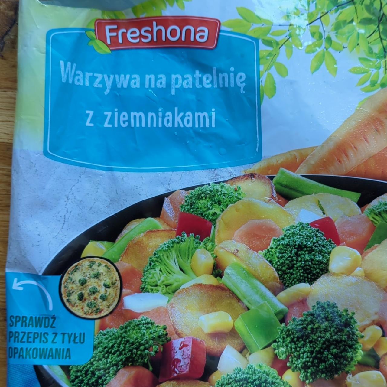 Zdjęcia - Warzywa na patelnię z ziemniakami Freshona