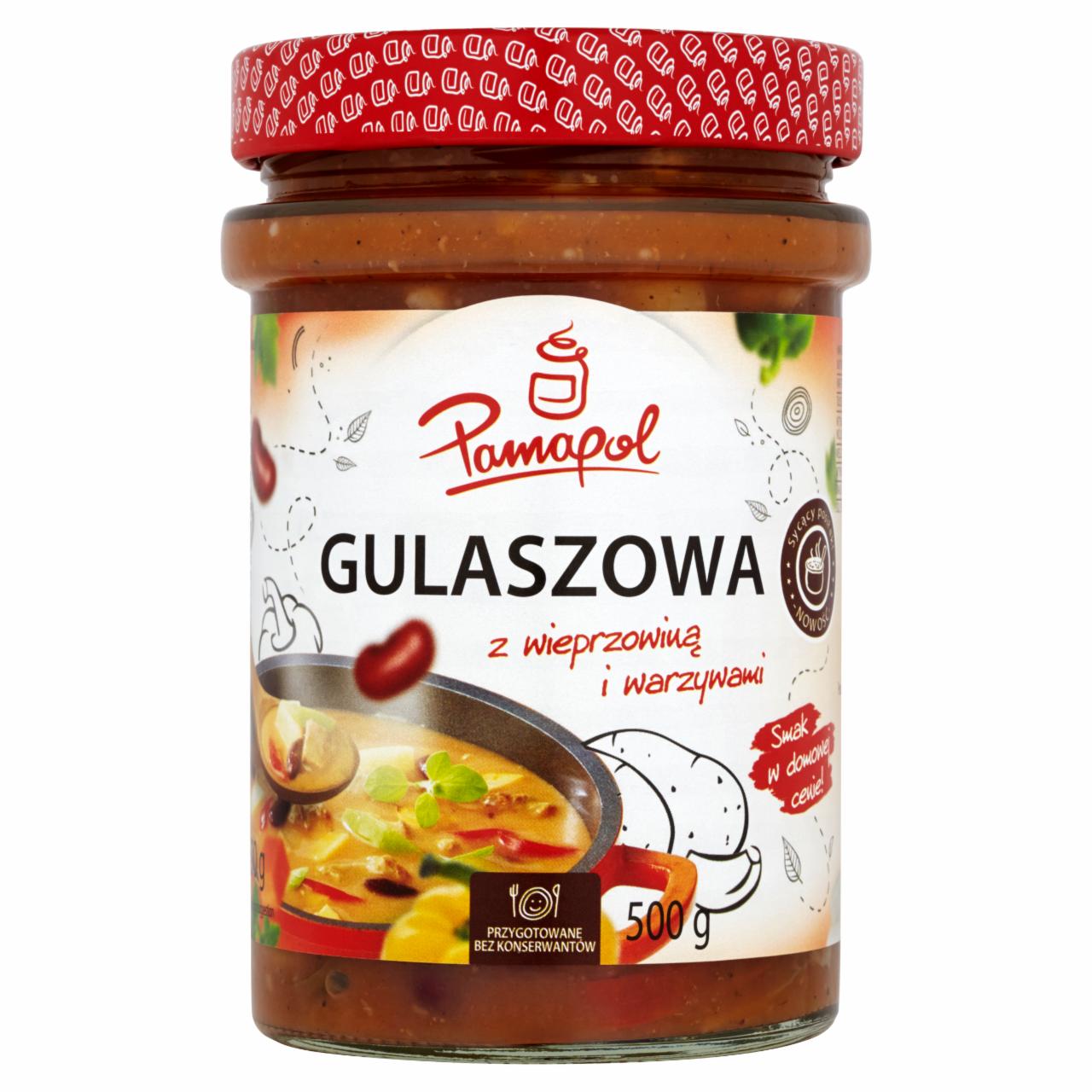 Zdjęcia - Pamapol Gulaszowa z wieprzowiną i warzywami 500 g