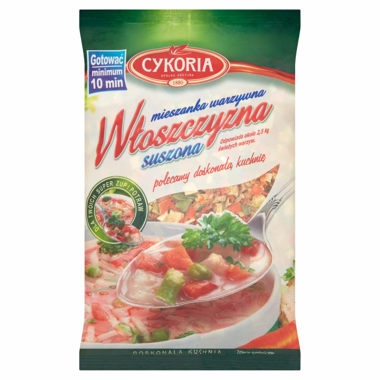 Zdjęcia - Mieszanka warzywna Włoszczyzna suszona Cykoria