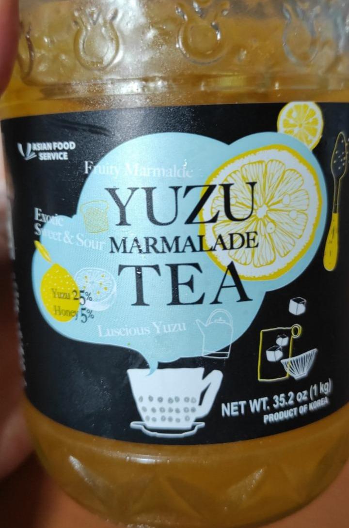 Zdjęcia - Yuzu marmalade tea Asian food service