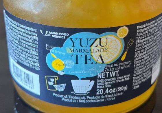 Zdjęcia - Yuzu marmalade tea Asian food service