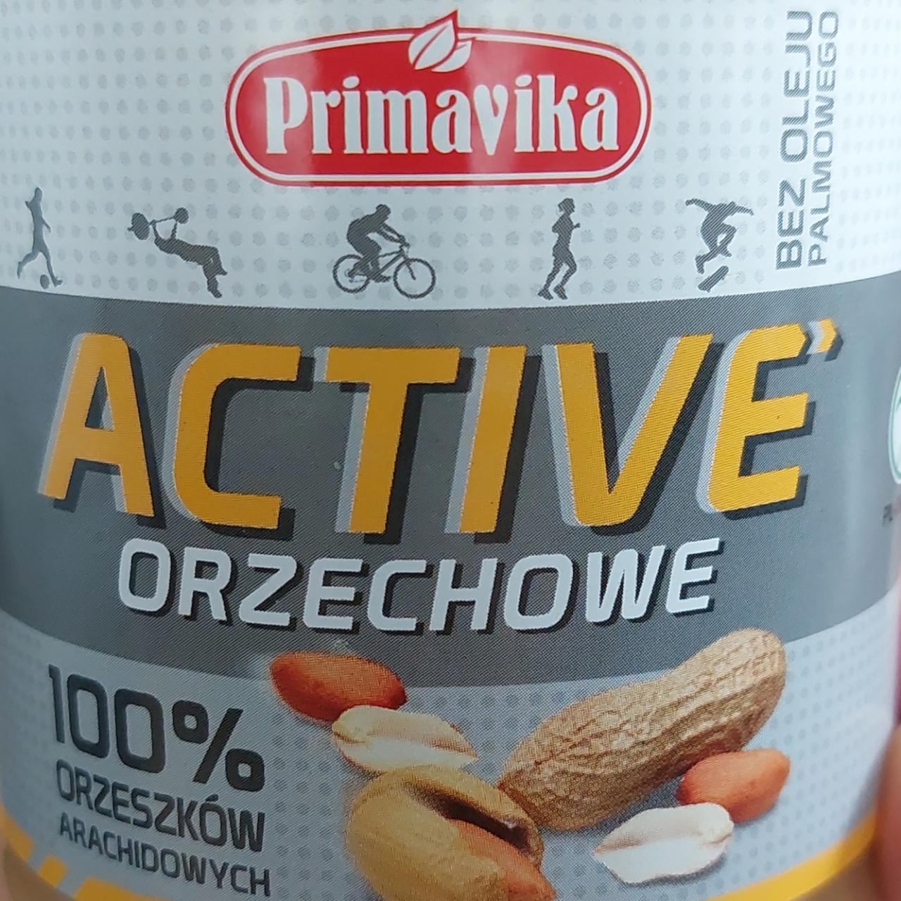 Zdjęcia - Active Orzechowe 100% orzeszków arachiudowych Primavika