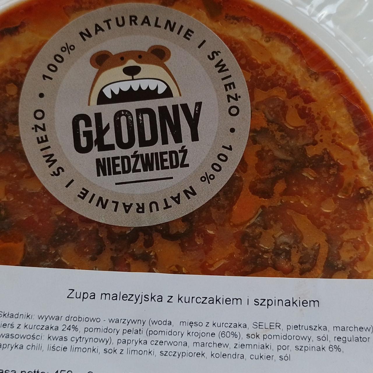 Zdjęcia - Zupa malezyjska Glodny niedzwiedź