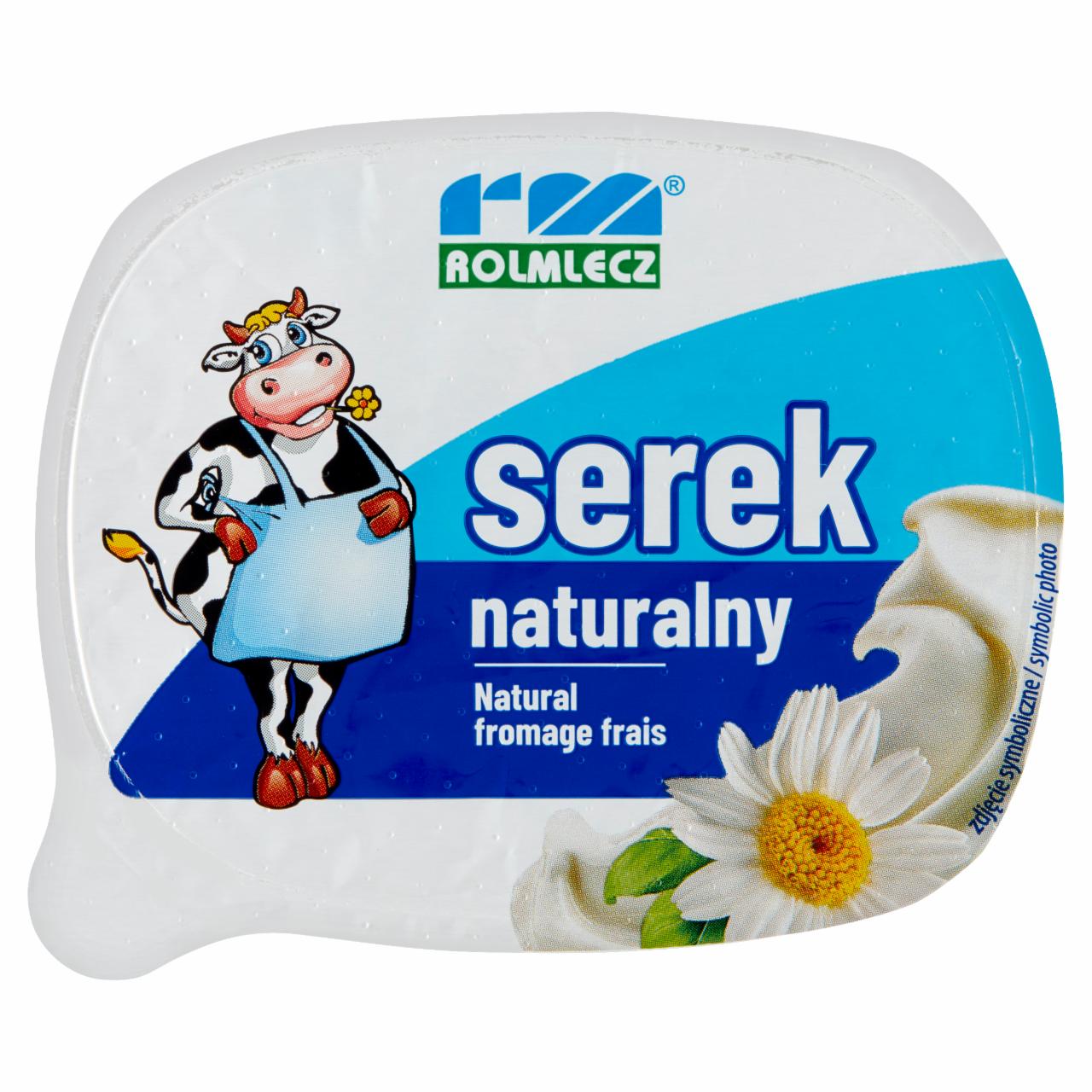 Zdjęcia - Rolmlecz Serek naturalny 200 g