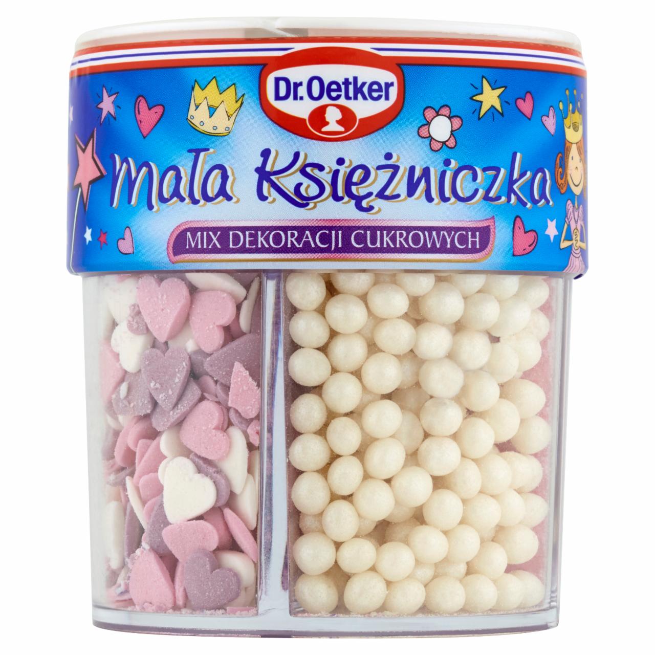 Zdjęcia - Dr. Oetker Mała księżniczka Mix dekoracji cukrowych 78 g