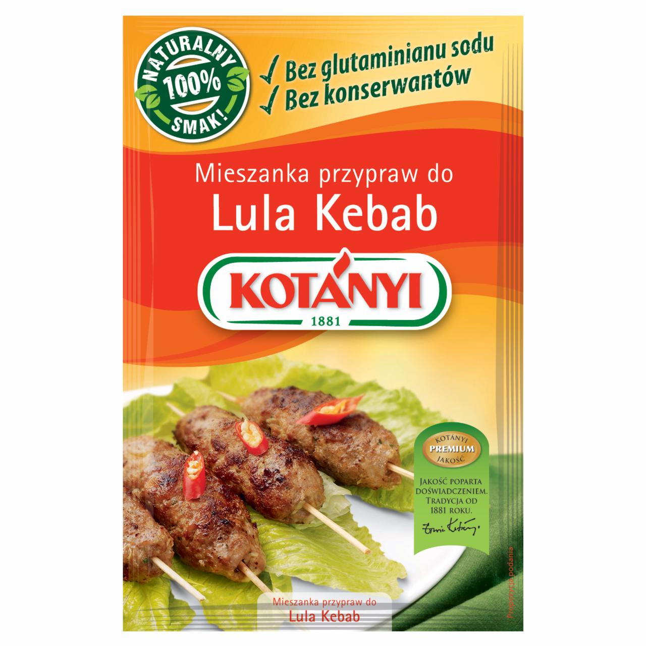 Zdjęcia - Kotányi Mieszanka przypraw do lula kebab 30 g