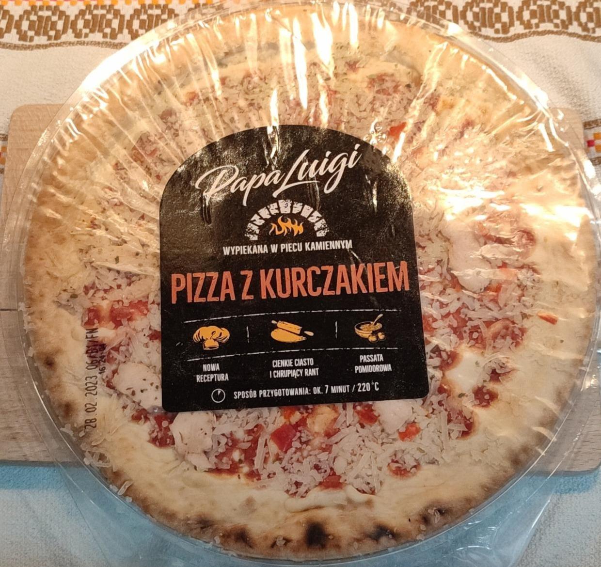 Zdjęcia - Pizza z kurczakiem PapaLuigi