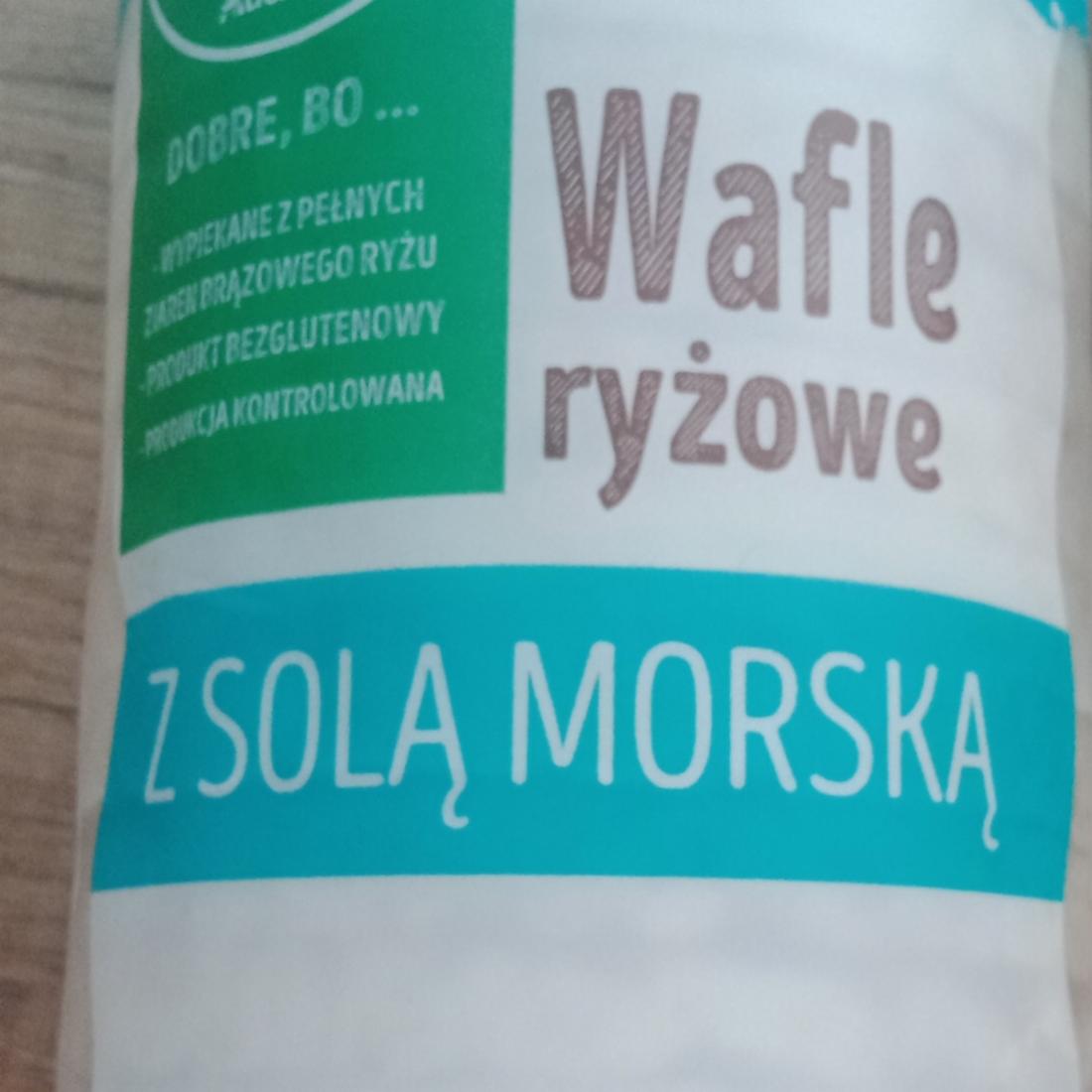 Zdjęcia - Wafle ryżowe z solą morską Auchan