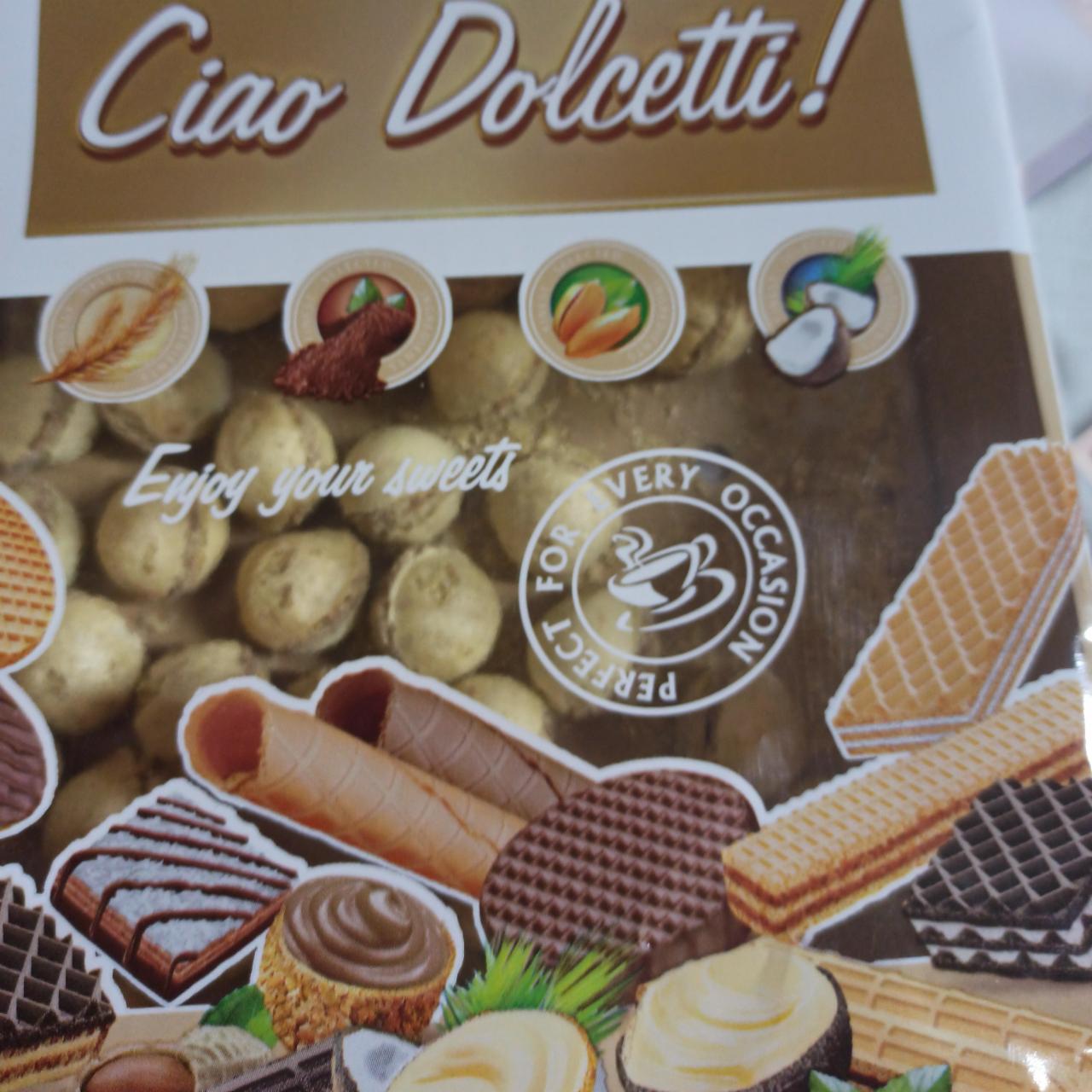 Zdjęcia - Kulka waflpwa z kremem o smaku toffee Ciao Dolcetti Lumar