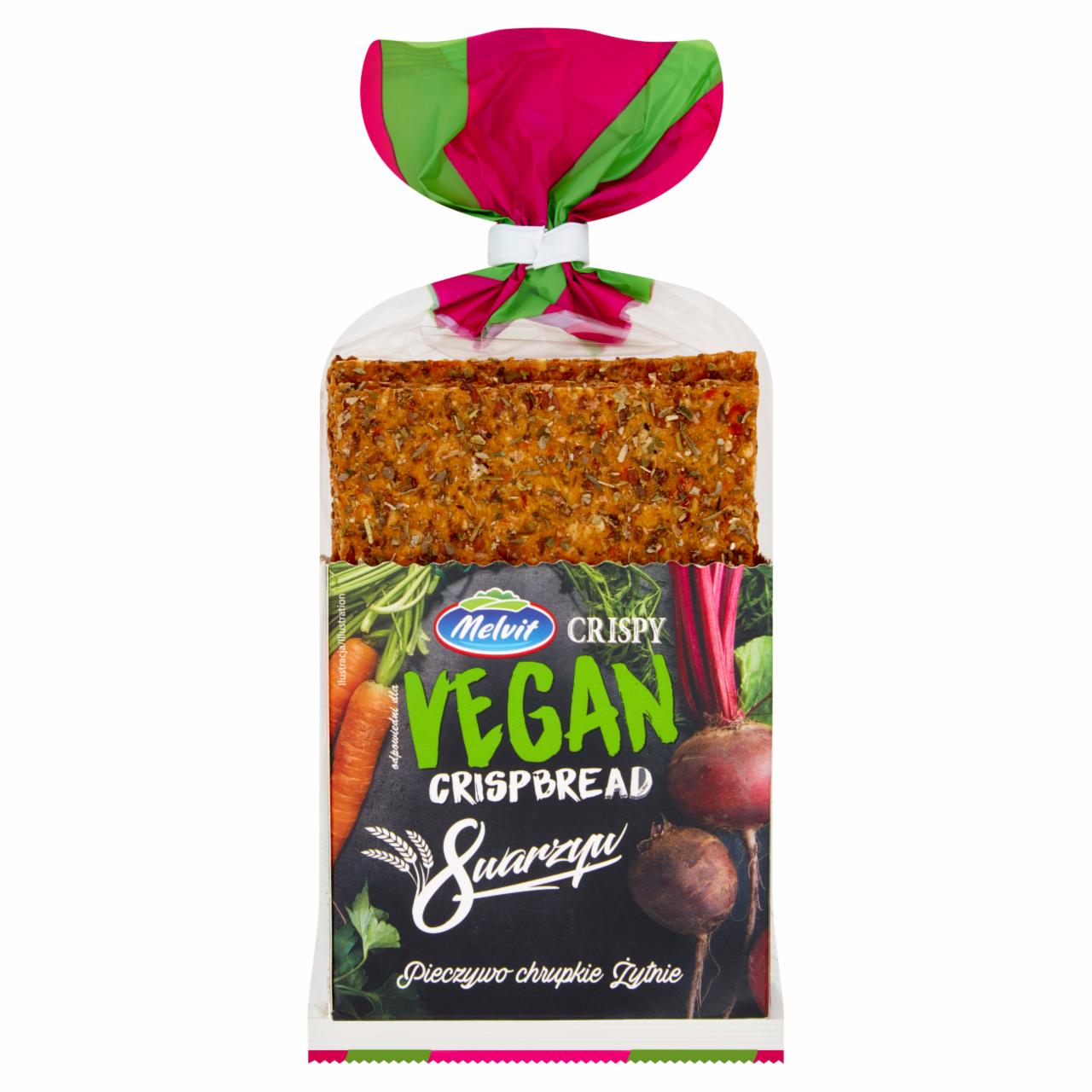 Zdjęcia - Vegan CrispyBread 8 warzyw Melvit