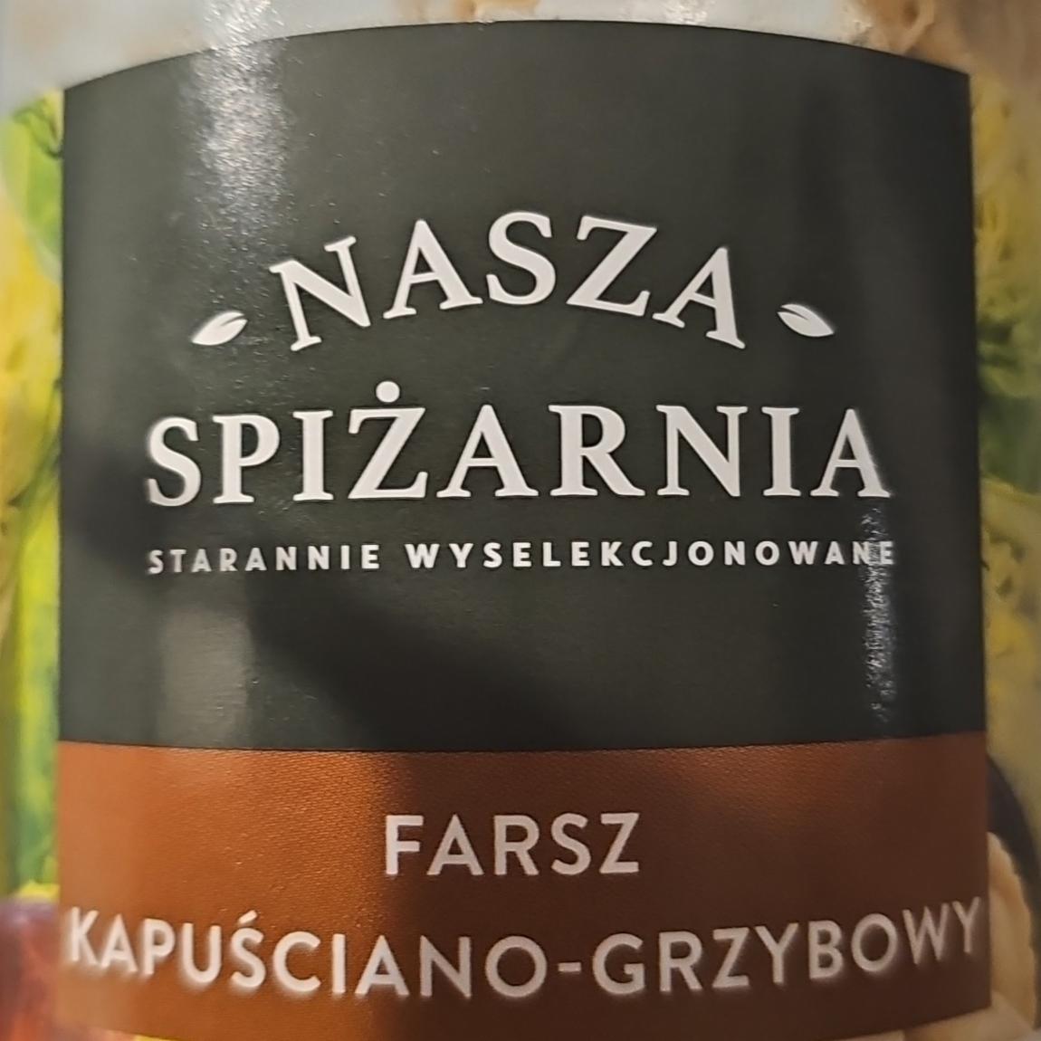 Zdjęcia - Farsz kapusciano-grzybowy Nasza spiżarnia