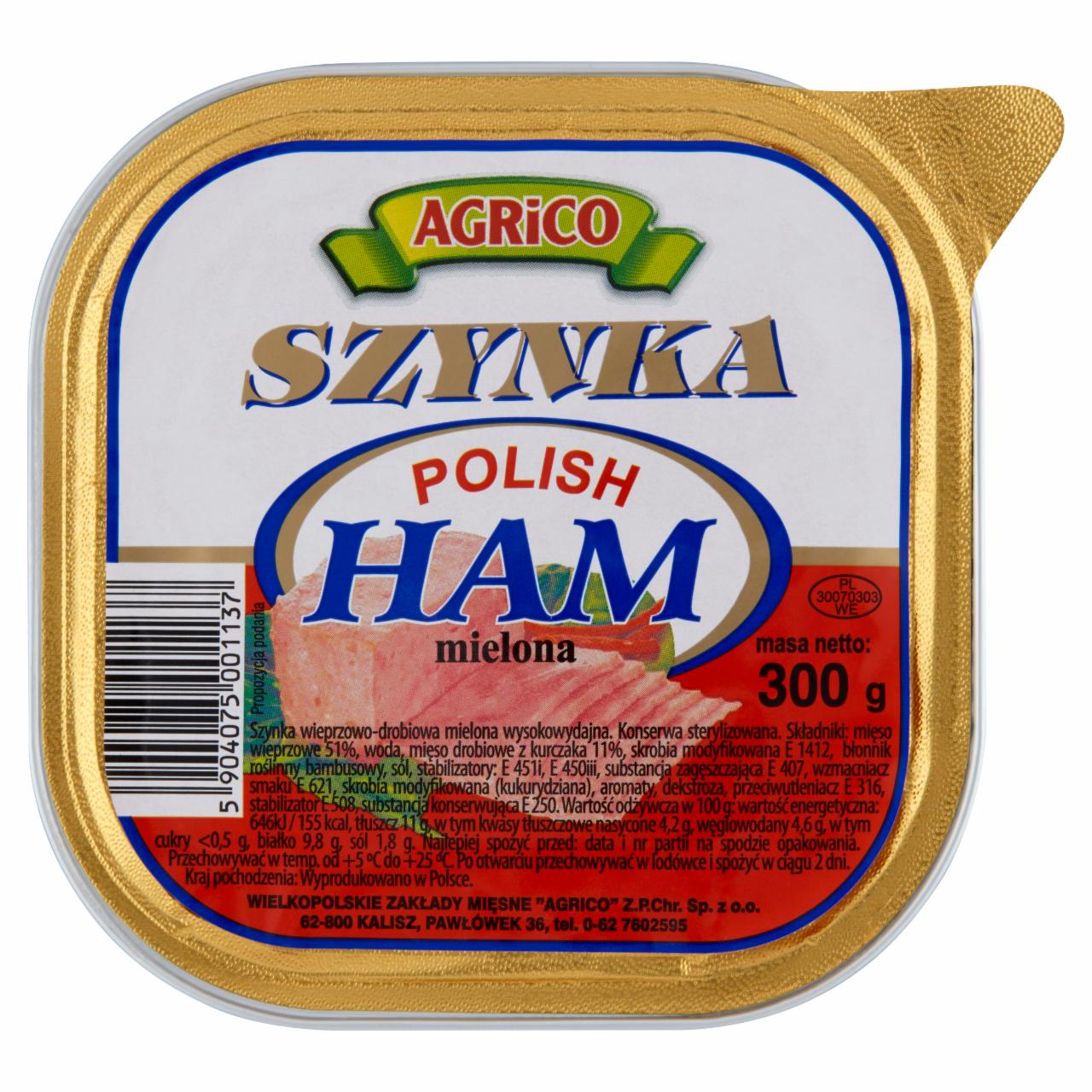 Zdjęcia - Agrico Szynka mielona 300 g