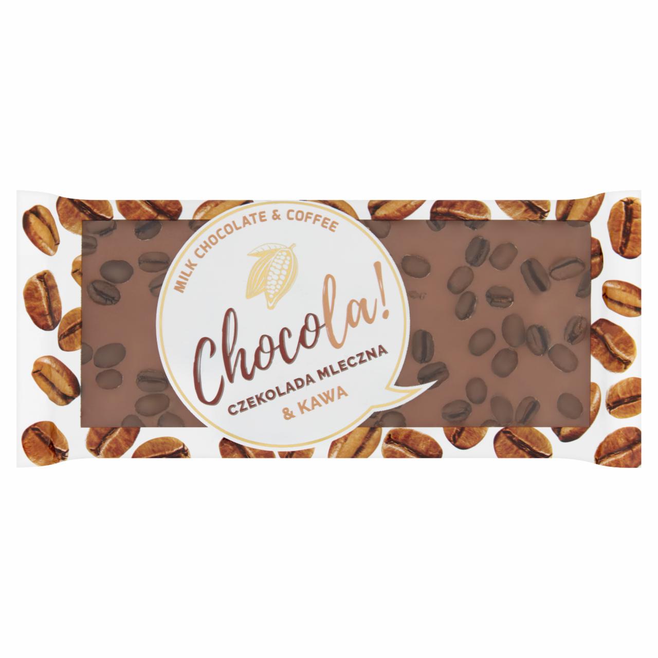 Zdjęcia - Chocola! Czekolada mleczna & kawa 95 g