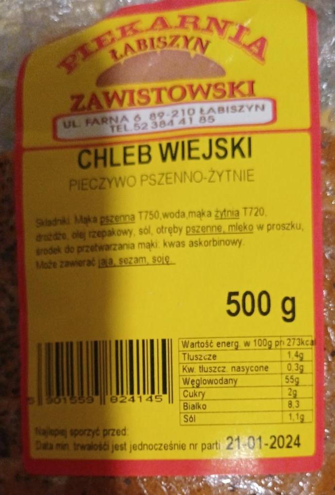 Zdjęcia - Chleb wiejski Piekarnia Łabiszyn Zawistowski