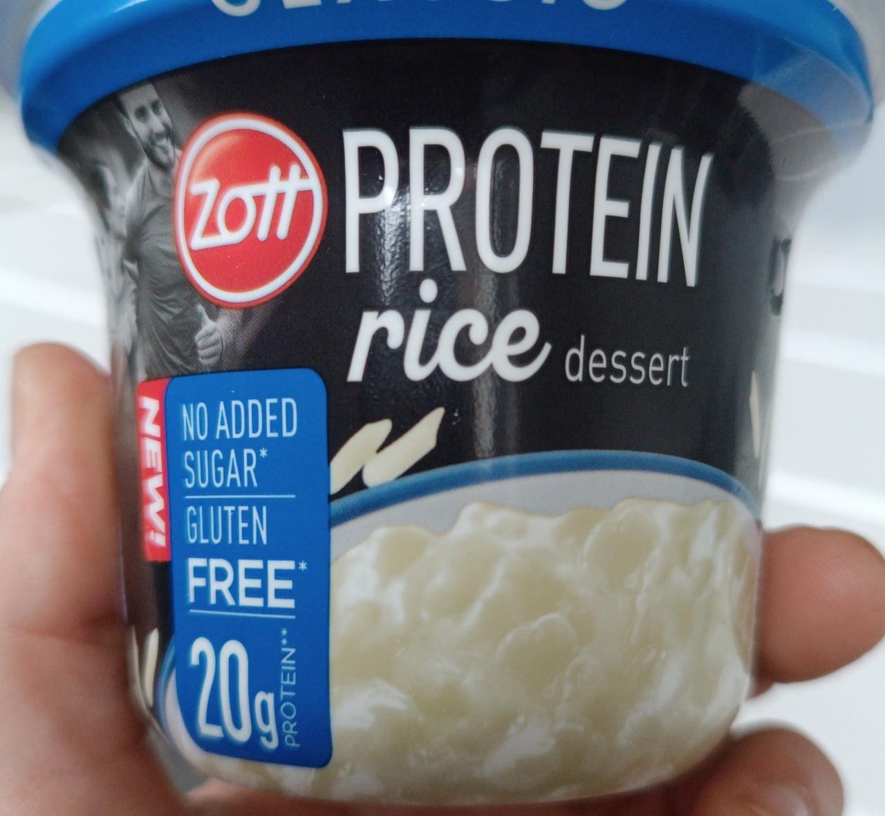 Zdjęcia - Protein Rice dessert Zott