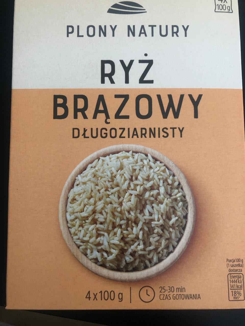 Zdjęcia - Ryż brązowy długoziarnisty Plony Natury