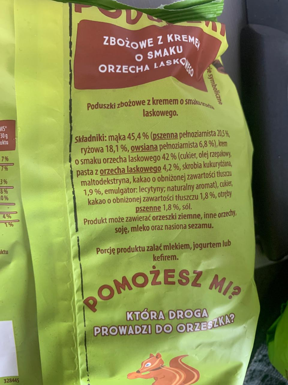 Zdjęcia - poduszki zbożowe z kremem o smaku orzecha laskowego Bell's