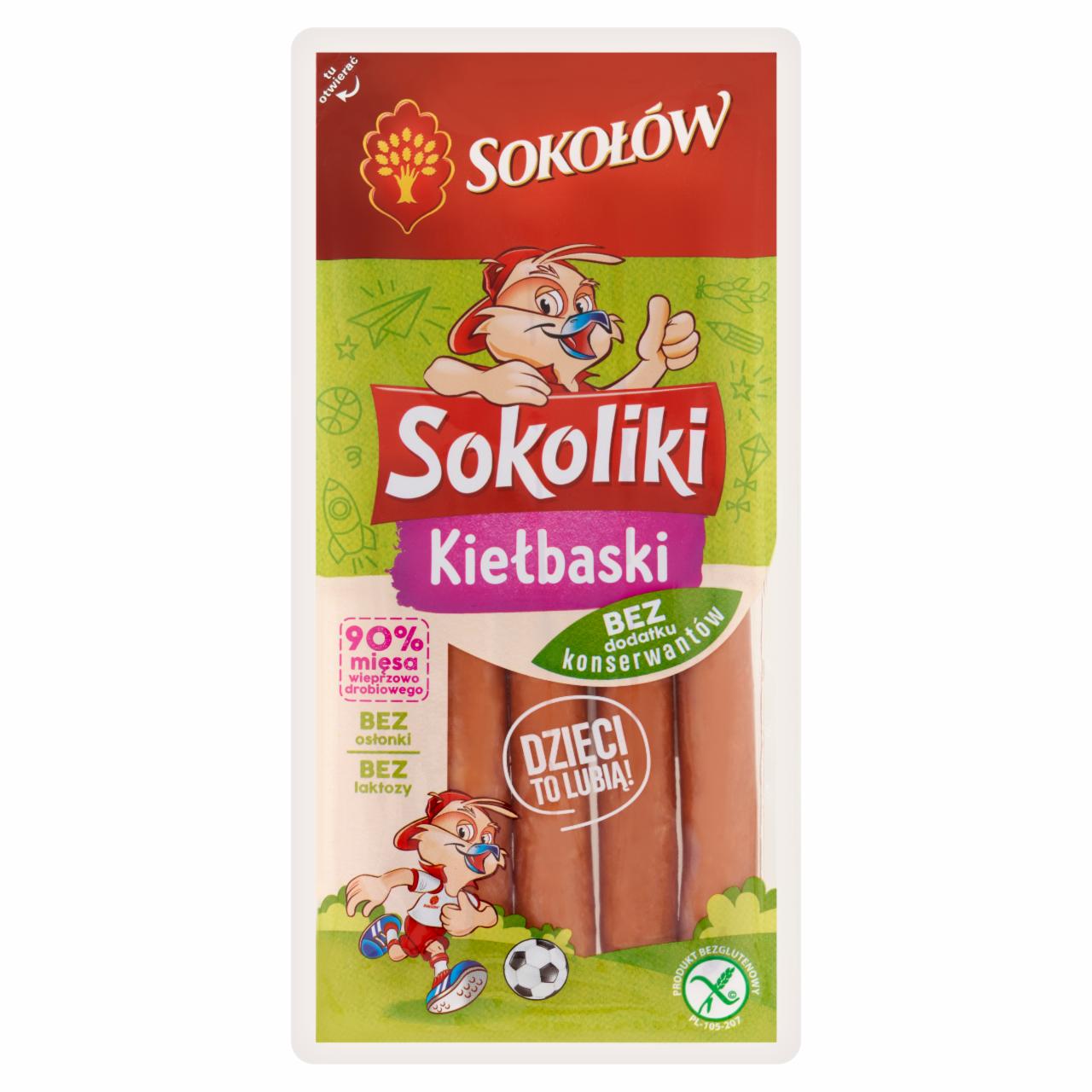 Zdjęcia - Sokołów Sokoliki Kiełbaski 140 g