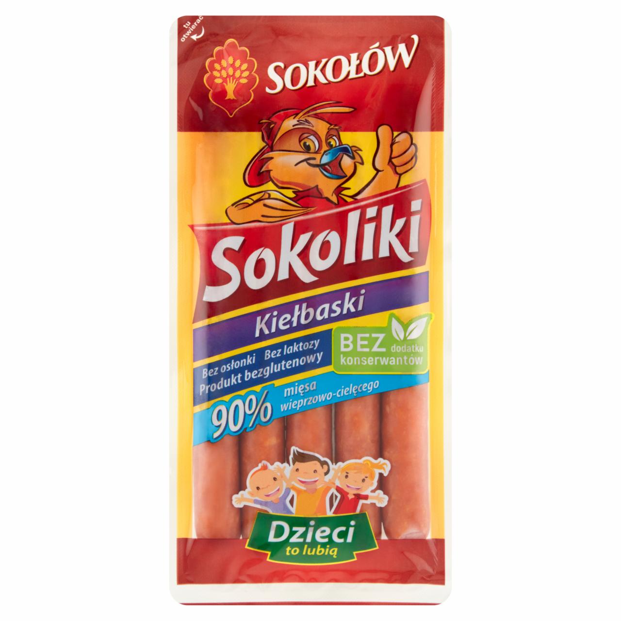 Zdjęcia - Sokołów Sokoliki Kiełbaski 140 g