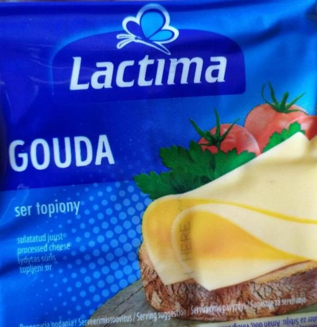 Zdjęcia - Serek topiony w plastrach Gouda Lactima