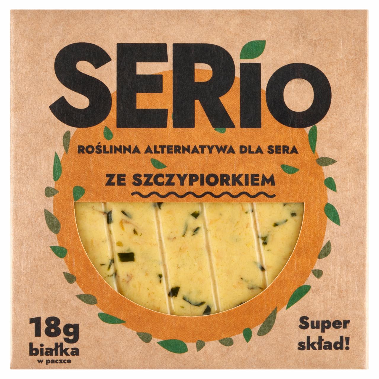 Zdjęcia - Serio Roślinna alternatywa dla sera ze szczypiorkiem 150 g