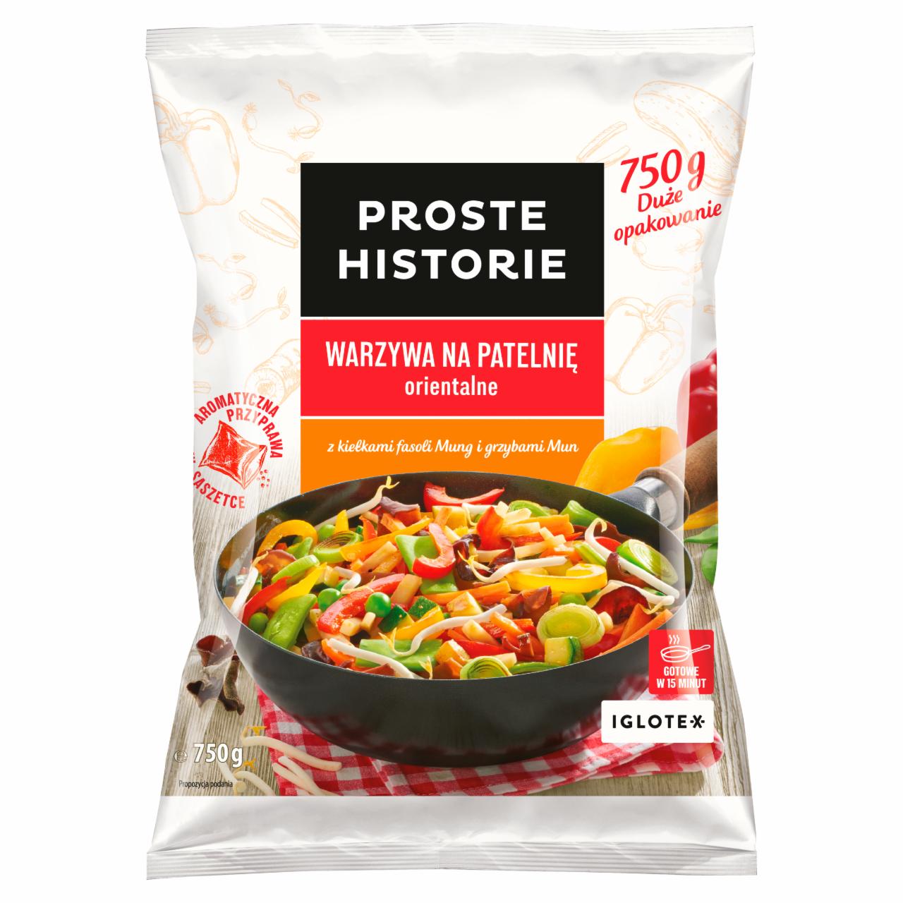 Zdjęcia - Proste Historie Warzywa na patelnię orientalne 750 g