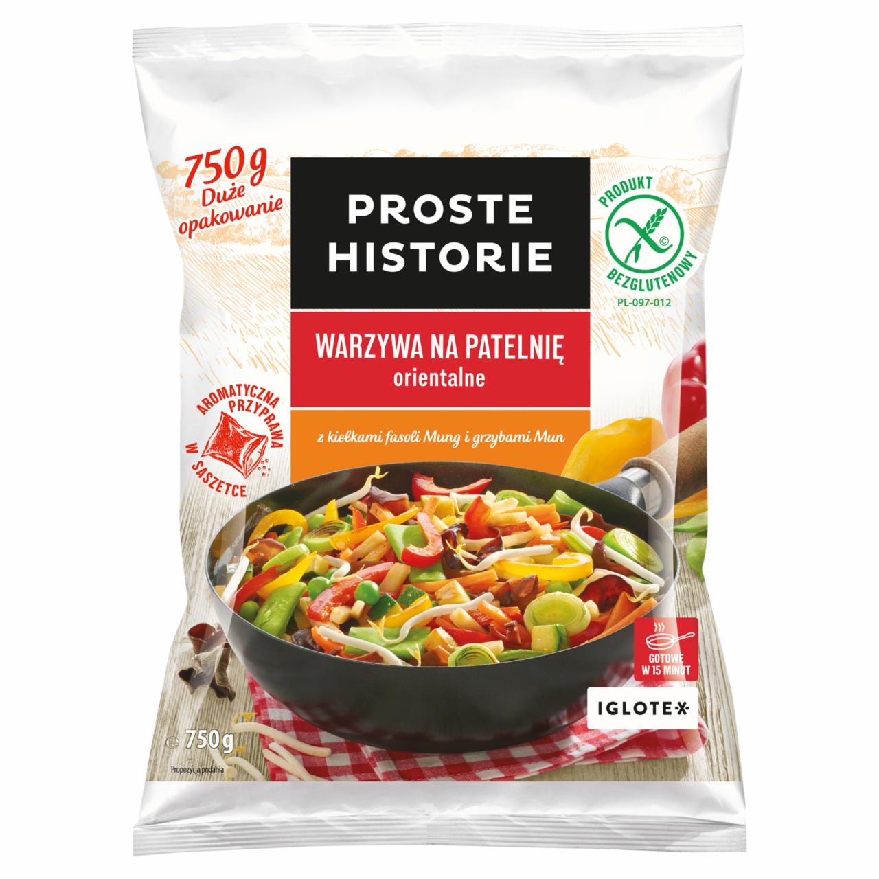 Zdjęcia - Proste Historie Warzywa na patelnię orientalne 750 g