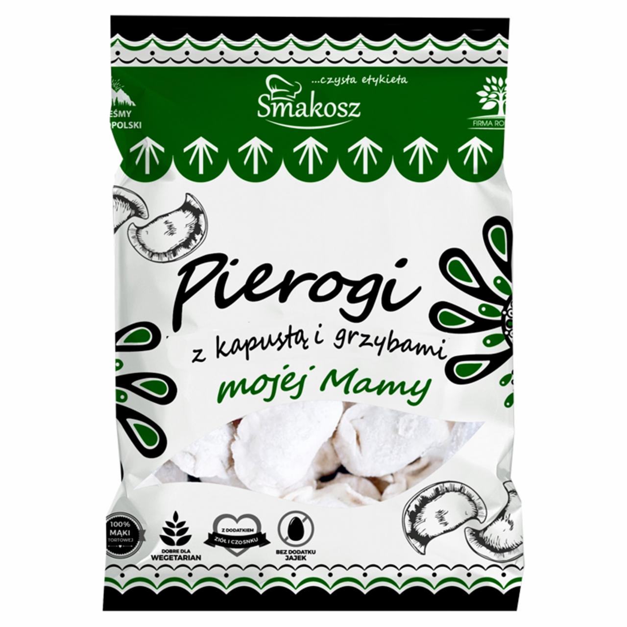 Zdjęcia - Smakosz Pierogi mojej Mamy z kapustą i grzybami 500 g