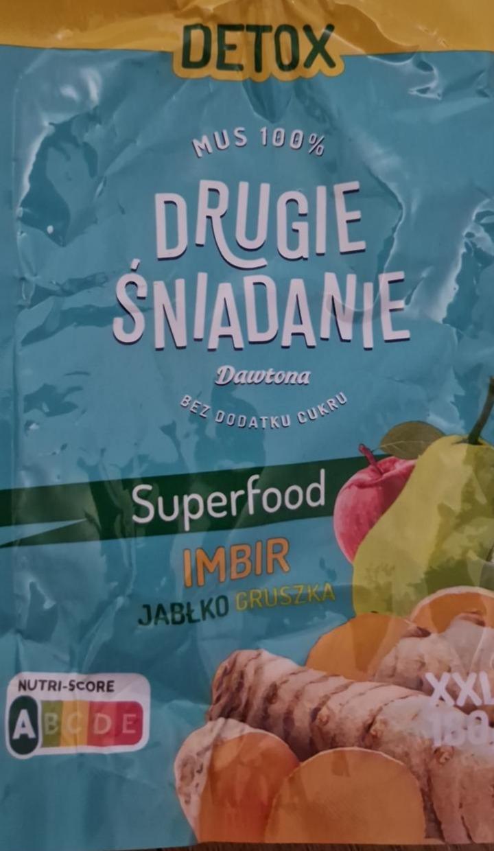 Zdjęcia - Drugie Sniadanie Imbir jabłko gruszka Dawtona