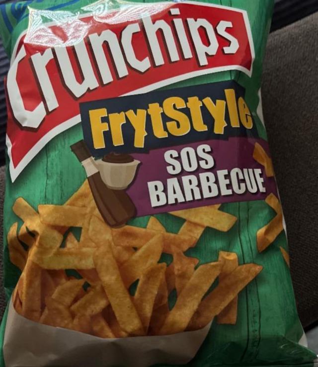 Zdjęcia - Crunchips FrytStyle Chipsy ziemniaczane sos barbecue 90 g