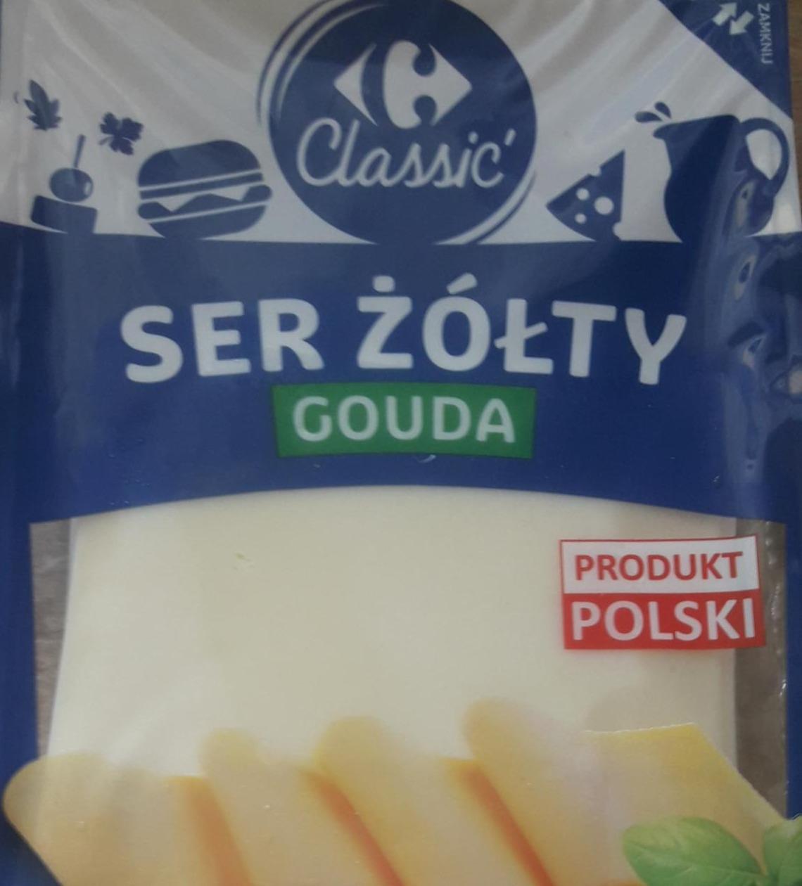 Zdjęcia - Ser Żółty Gouda Carrefour Classic