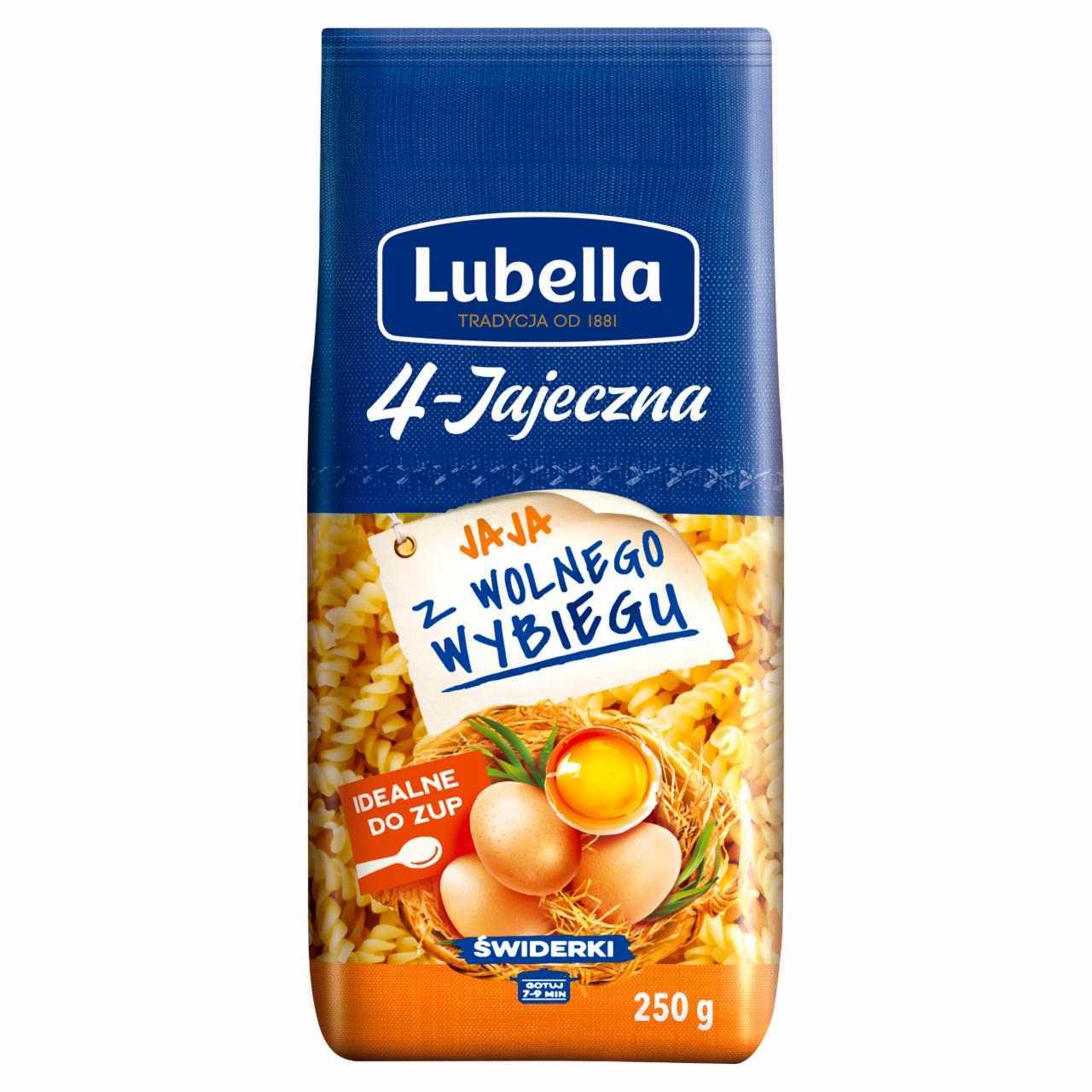 Zdjęcia - Lubella 4-Jajeczna Makaron świderki 250 g