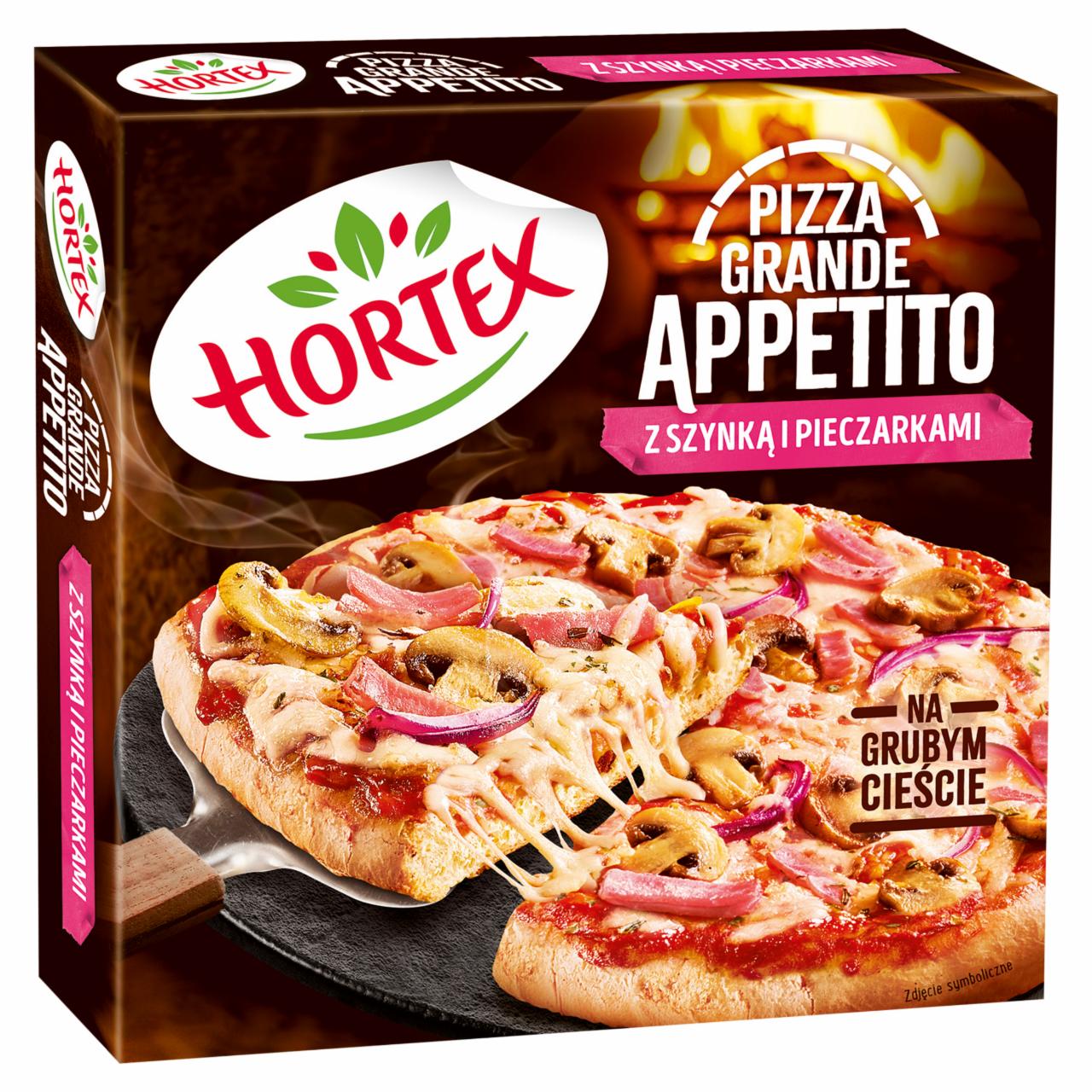 Zdjęcia - Hortex Grande Appetito Pizza z szynką i pieczarkami 425 g