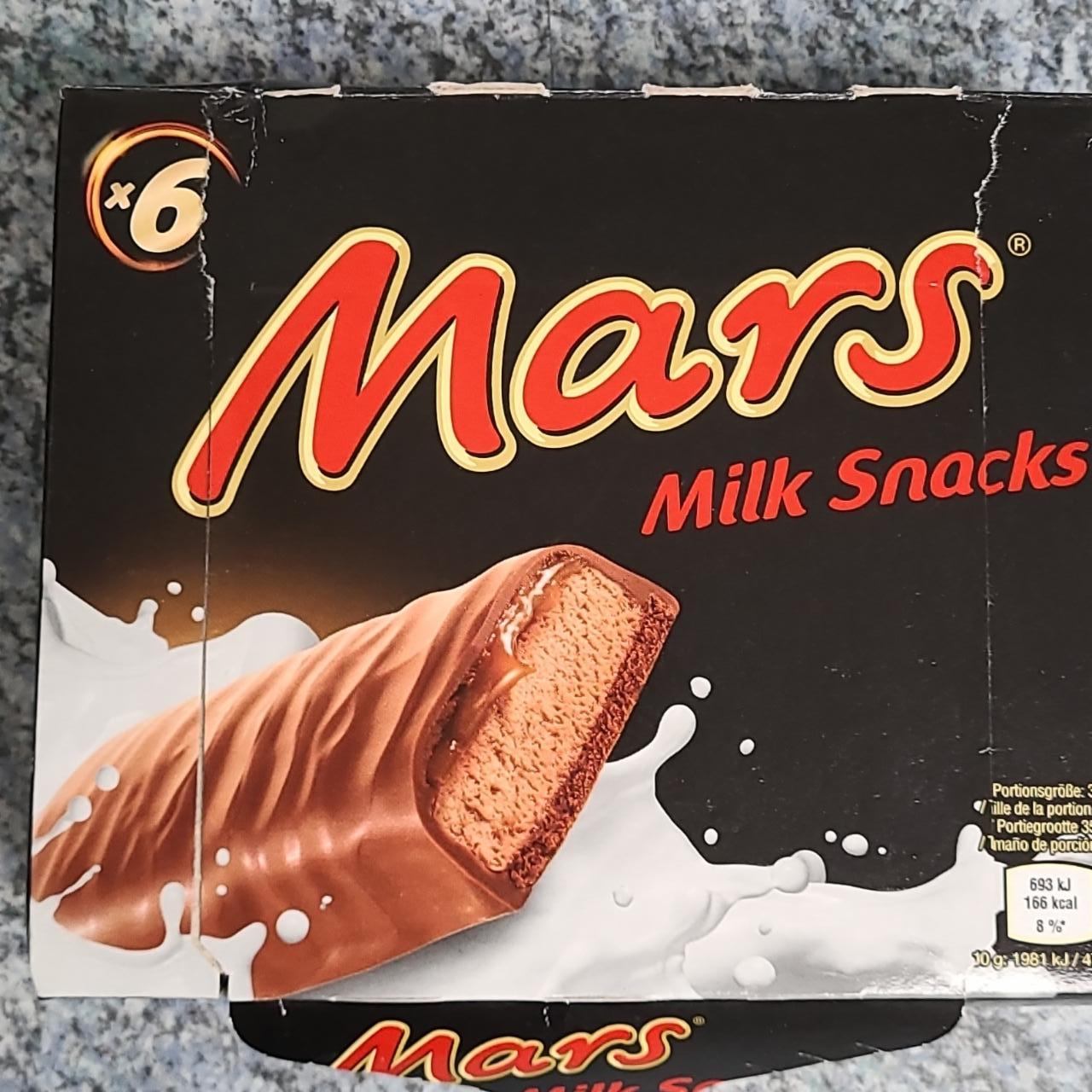 Zdjęcia - Milk snack Mars