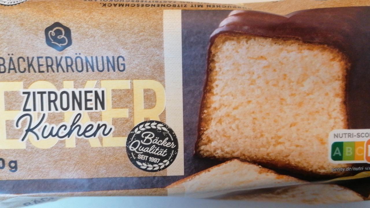 Zdjęcia - Backerkronung Zitronen Kuchen